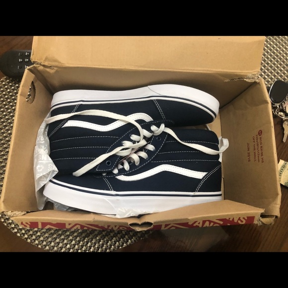 childrens navy vans